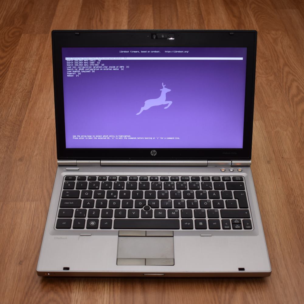 Libreboot – HP EliteBook 2560p