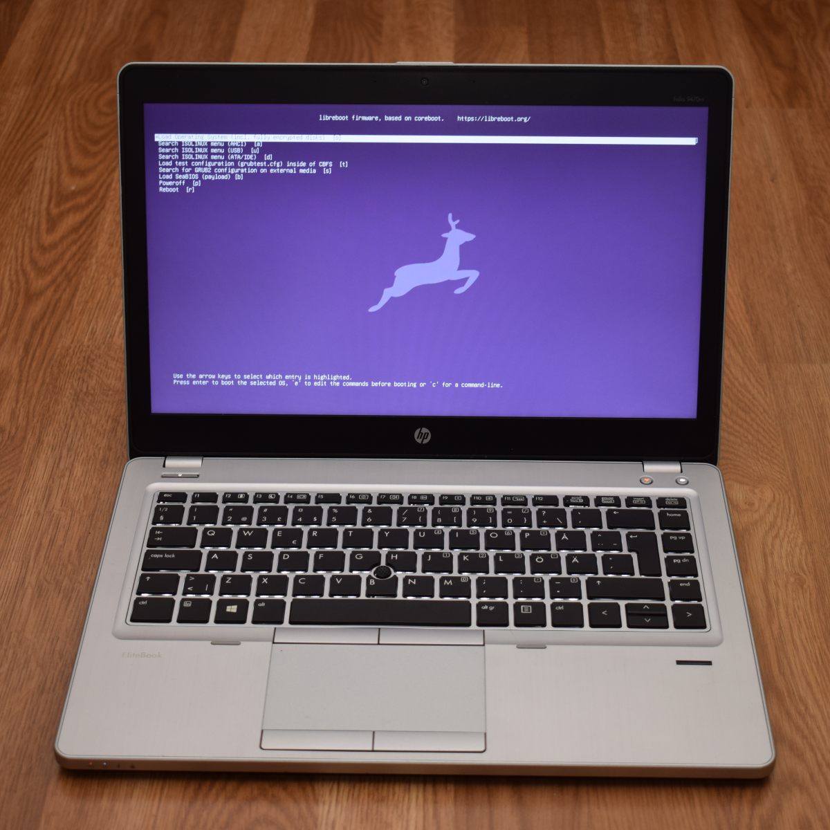 Libreboot – HP EliteBook Folio 9470m