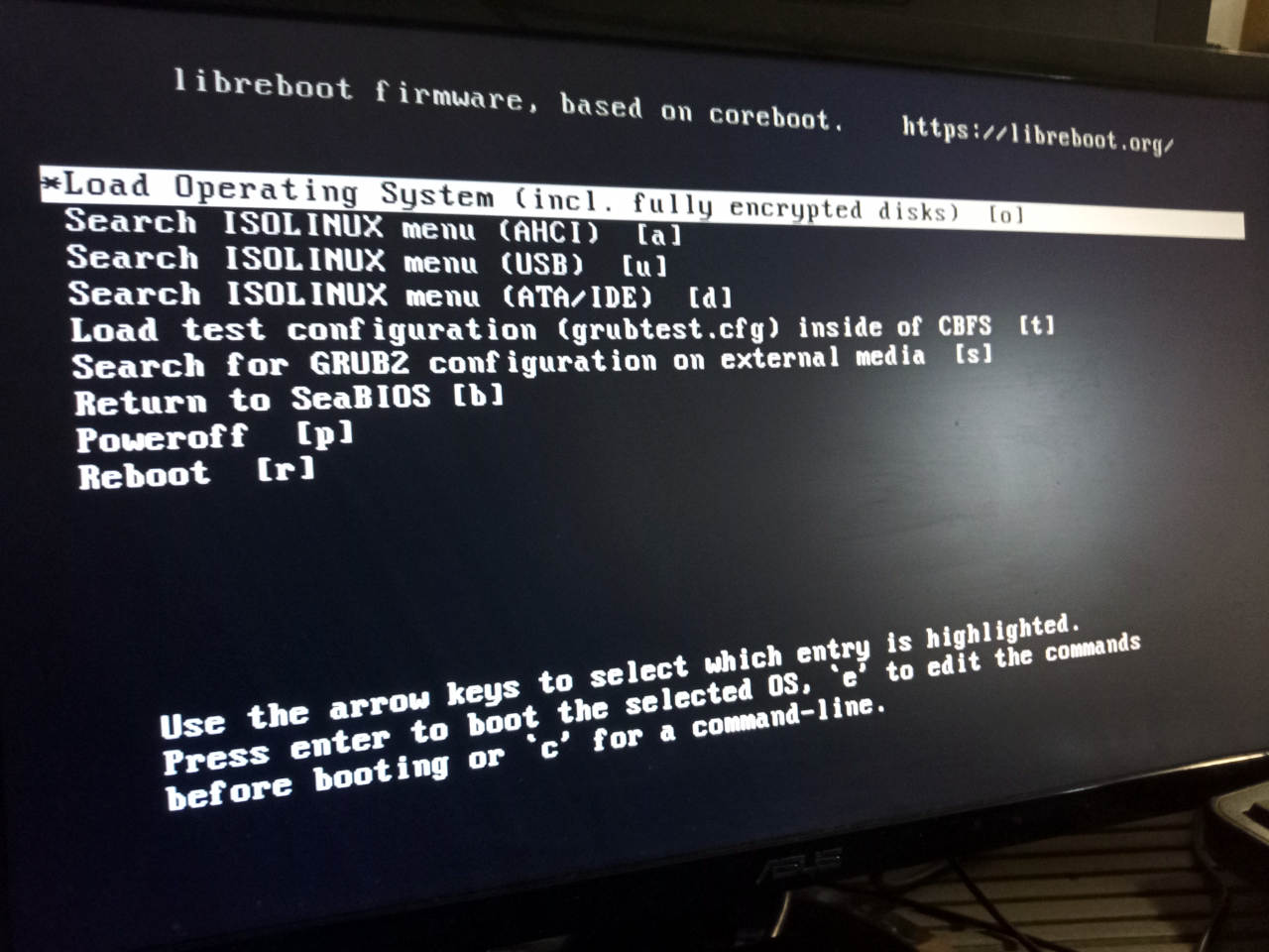 Dell Precision T1650 running Libreboot